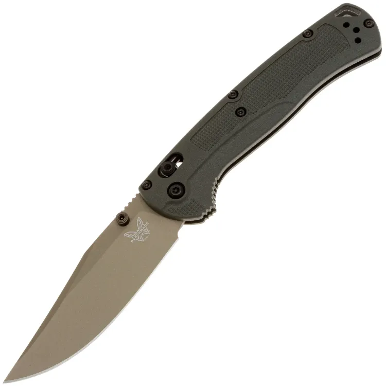Нож Benchmade Taggedout сталь Elmax рукоять Deep Olive Grivory (15536TN-02)
