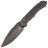 Нож Microtech Anax S/E DLC сталь M390  рукоять DLC Ti/Carbon Fiber (190C-1DLCTCFITI)