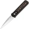 Нож Pro-Tech Godson Livewire satin сталь CPM-20CV рукоять Aluminium/Copper Carbon Fiber