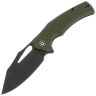 Нож CIVIVI BullTusk blackwash сталь 14C28N рукоять OD Green G10 (C23017-2)
