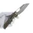 Нож WE Knife Inceptus satin сталь M390 рукоять Champagne Titanium/Aluminum Foil CF