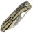 Нож WE Knife Inceptus satin сталь M390 рукоять Champagne Titanium/Aluminum Foil CF