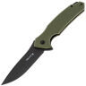 Нож Mr.Blade Hellcat Mini blackwash сталь VG-10 рукоять Olive G10