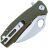 Нож Honey Badger Claw S serrated сталь 8Cr13MoV рукоять Green FRN