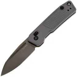 Нож SRM Scout DLC сталь 14C28N рукоять Gray Aluminium (7229-AK)