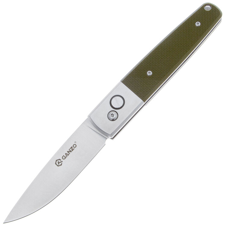 Нож Ganzo G7211-GR cталь 440C рукоять Green G10