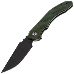 Нож CIVIVI Bluetick blackwash сталь 14C28N рукоять Green Canvas Micarta (C23050-3)