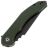 Нож CIVIVI Bluetick blackwash сталь 14C28N рукоять Green Canvas Micarta (C23050-3)