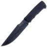 Нож Орлан-2 сталь AUS-8 черный рукоять эластрон 014302 (Кизляр)