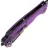Нож Daggerr Yakuza DL blackwash сталь 8Cr14MoV рукоять Purple FRN