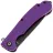 Нож Daggerr Yakuza DL blackwash сталь 8Cr14MoV рукоять Purple FRN