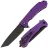 Нож Daggerr Yakuza DL blackwash сталь 8Cr14MoV рукоять Purple FRN
