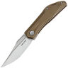 Нож Real Steel Ventus stonewash сталь N690 рукоять Titanium (7042)