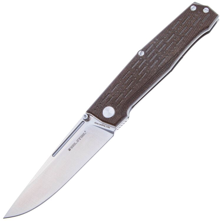 Нож Real Steel Rokot сталь N690 рукоять Dark Green Micarta (7641MI)