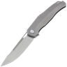 Нож Vanguard Atomic stonewash сталь M390 рукоять Steelgray Titanium