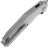 Нож Vanguard Atomic stonewash сталь M390 рукоять Steelgray Titanium