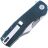 Нож Petrified Fish Victor Satin сталь K110 рукоять Blue Micarta