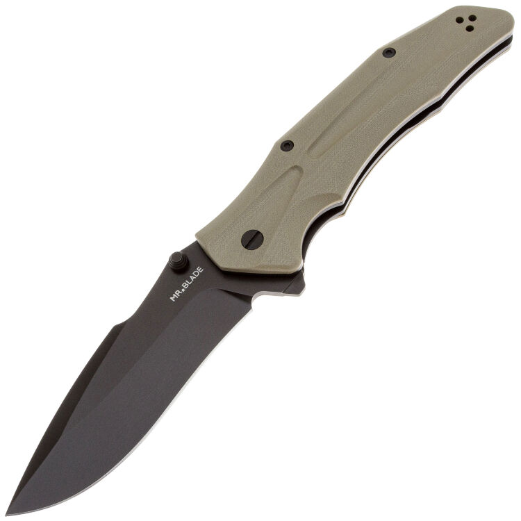 Нож Mr.Blade HT-2 black сталь D2 рукоять Tan G10