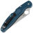 Нож Spyderco Police 4 LTW Serrated сталь K390 рукоять Blue FRN (C07FS4K390)