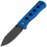 Нож QSP Canary Folder blackwash сталь 14C28N рукоять Blue G10 (QS150-I2)