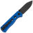 Нож QSP Canary Folder blackwash сталь 14C28N рукоять Blue G10 (QS150-I2)