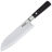 Нож кухонный Boker Black Santoku сталь VG-10/Damascus рукоять Pakka Wood (130417DAM)