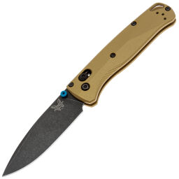 Нож Benchmade Bugout сталь M390 рукоять Burnt Brass Aluminum (535BK-07)