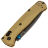 Нож Benchmade Bugout сталь M390 рукоять Burnt Brass Aluminum (535BK-07)