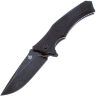 Нож QSP Sthenia blackwash сталь 440C рукоять Black G10 (QS101-A)