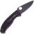 Нож Spyderco Tenacious LTW Black сталь 8Cr13MoV рукоять Black FRN (C122PBBK)
