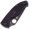 Нож Spyderco Tenacious LTW Black сталь 8Cr13MoV рукоять Black FRN (C122PBBK)