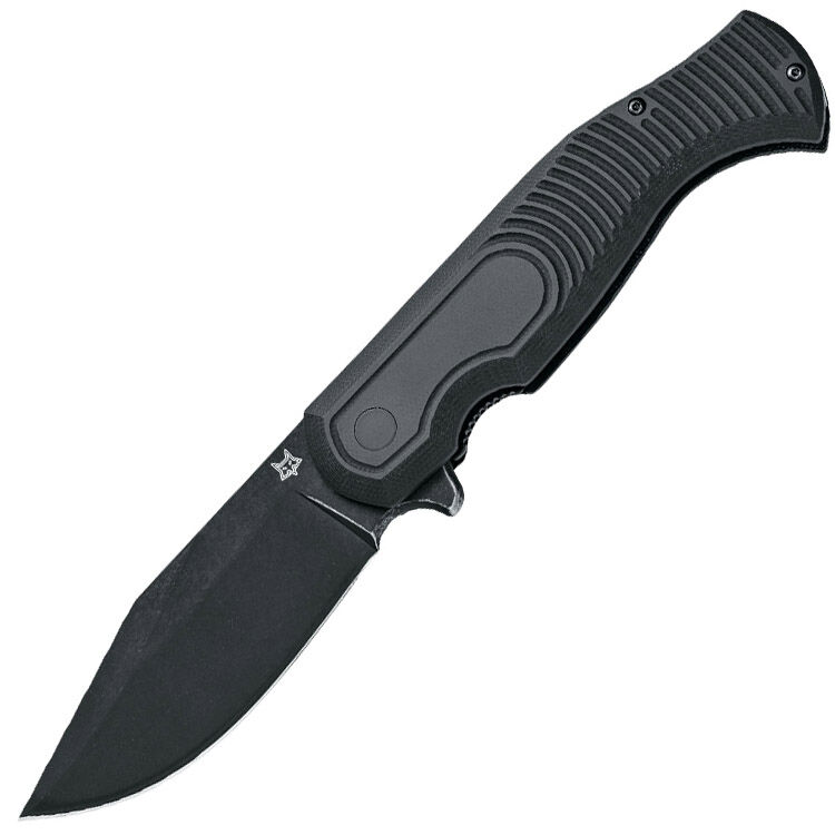 Нож Fox Eastwood Tiger Black Idroglider сталь D2 рукоять Black G10 (FX-524 B)