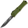 Нож Microtech Hera II Mini S/E black сталь M390MK рукоять OD Green Aluminium (1705M-1OD)