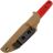 Нож Микро Танто сталь M390 рукоять Red G10 (Дедюхин Г.)