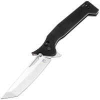 Нож Обертех NS-02 TS Tanto satin сталь VG-10 рукоять Black G10