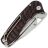 Нож Tenable Bömbur stonewash сталь D2 рукоять Black/Red G-mascus