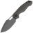 Нож Kunwu Gringo stonewash сталь S390 рукоять Stonewash Honeydew Ti