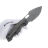 Нож Kunwu Gringo stonewash сталь S390 рукоять Stonewash Honeydew Ti