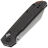 Нож Kershaw Iridium Reverse Tanto stonewashe cталь M390 рукоять Carbon Fiber (2038RCF)