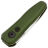Нож Kershaw Launch 4 Stonewash сталь CPM-154 рукоять Olive Aluminium (7500OLSW)