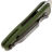 Нож Kershaw Launch 4 Stonewash сталь CPM-154 рукоять Olive Aluminium (7500OLSW)