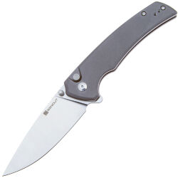 Нож Sencut Serene satin сталь D2 рукоять Gray Aluminium (S21022B-3)
