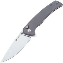 Нож Sencut Serene satin сталь D2 рукоять Gray Aluminium (S21022B-3)