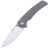 Нож Sencut Serene satin сталь D2 рукоять Gray Aluminium (S21022B-3)