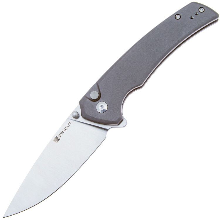 Нож Sencut Serene satin сталь D2 рукоять Gray Aluminium (S21022B-3)