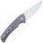 Нож Sencut Serene satin сталь D2 рукоять Gray Aluminium (S21022B-3)