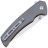 Нож Sencut Serene satin сталь D2 рукоять Gray Aluminium (S21022B-3)