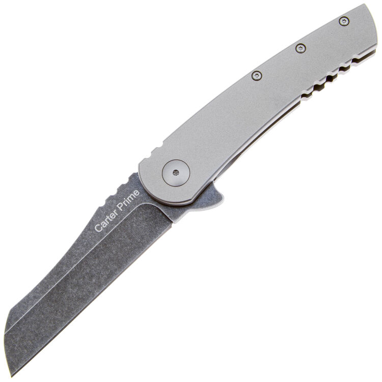 Нож Ontario Carter Prime сталь D2 рукоять Grey Titanium (8875)