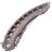 Нож Rike Knife Alien 4 сталь Damasteel рукоять Dark Grey Ti