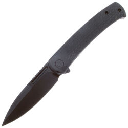 Нож CIVIVI Caetus blackwash сталь 14C28N рукоять Black Burlap Micarta (C21025C-2)